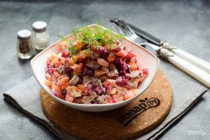 Салат "Гренадер" с говядиной