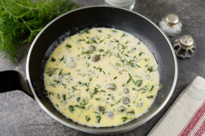 Сливочный соус с каперсами