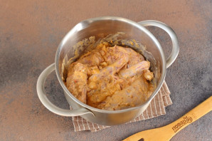 Кролик в собственном соку