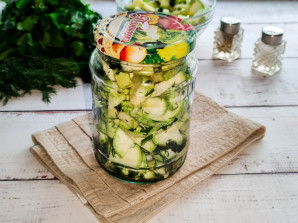 Кабачки в собственном соку на зиму