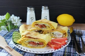 Судак запеченный в лаваше Судак запеченный в лаваше