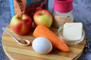 Морковно-яблочное суфле