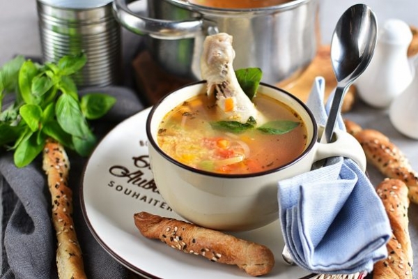 Суп с кускусом Суп с кускусом