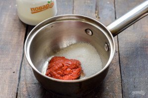 Кисло-сладкий китайский соус Кисло-сладкий китайский соус