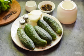 Огурцы кружочками на зиму