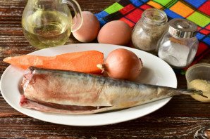 Рулет из скумбрии с яйцом