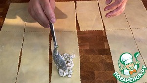 Филе минтая в карманах из теста