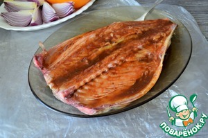 Медовая скумбрия-гриль Медовая скумбрия-гриль