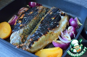 Медовая скумбрия-гриль Медовая скумбрия-гриль