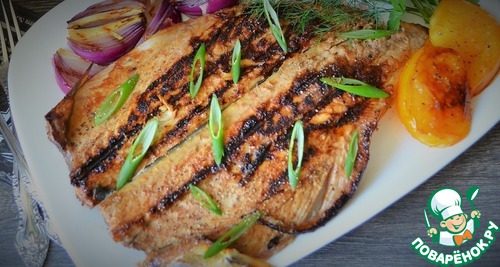 Медовая скумбрия-гриль Медовая скумбрия-гриль