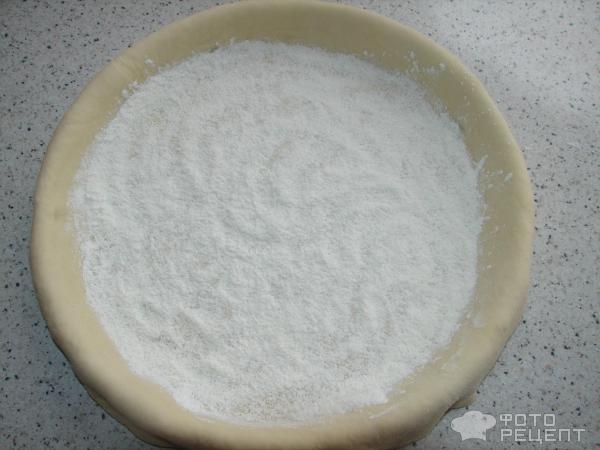 Рецепт: Бездрожжевой пирог с яблоками - На сметане Рецепт: Бездрожжевой пирог с яблоками - На сметане