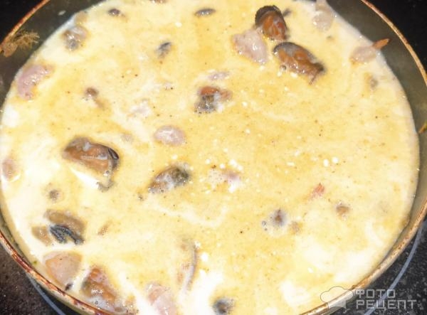 Рецепт: Булгур - с морепродуктами