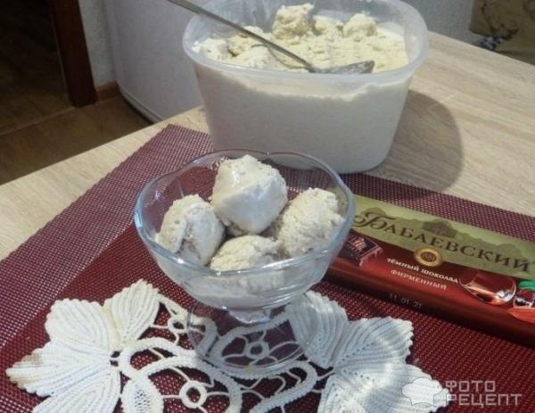 Рецепт: Домашнее сливочное мороженое - Очень вкусно. Рецепт: Домашнее сливочное мороженое - Очень вкусно.