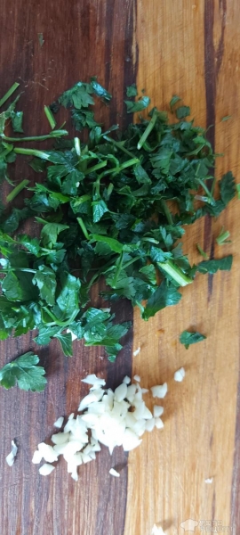 Рецепт: Фасолевый суп на курином бульоне - с консервированной фасолью в томате