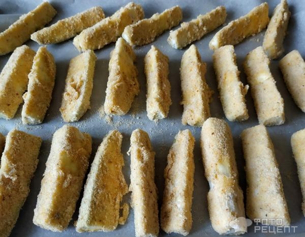 Рецепт: Хрустящие кабачки - с соусом Рецепт: Хрустящие кабачки - с соусом