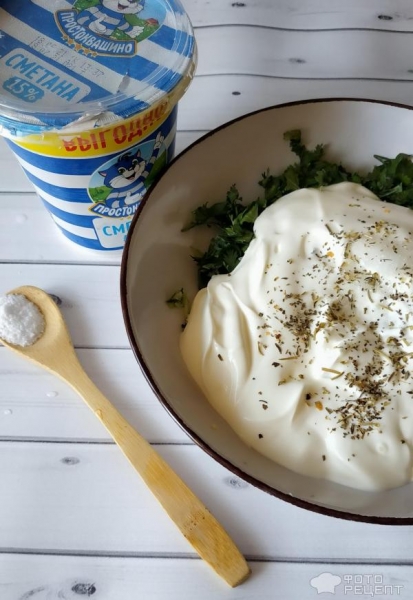 Рецепт: Хрустящие кабачки - с соусом Рецепт: Хрустящие кабачки - с соусом