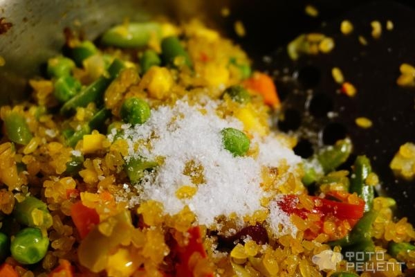 Рецепт: Окорочка во французском стиле с булгуром - с вялеными помидорами, моцареллой и базиликом