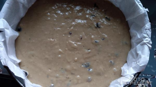 Рецепт: Пирог "Чайный" - с изюмом Рецепт: Пирог "Чайный" - с изюмом