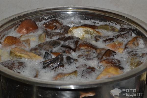 Рецепт: Подберезовики маринованные классический засол - Самый вкусный рецепт подберезовиков, для длительного хранения