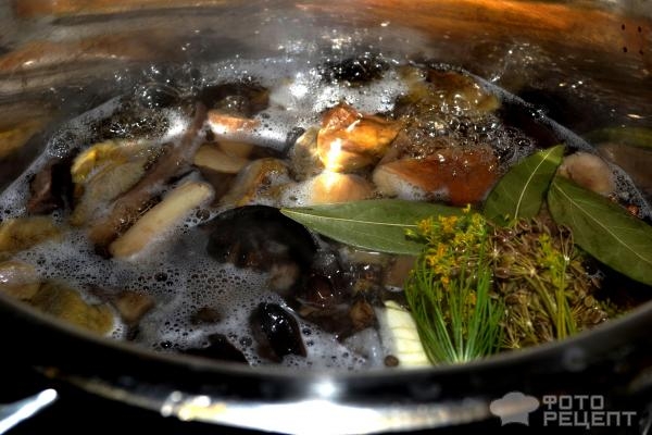 Рецепт: Подберезовики маринованные классический засол - Самый вкусный рецепт подберезовиков, для длительного хранения