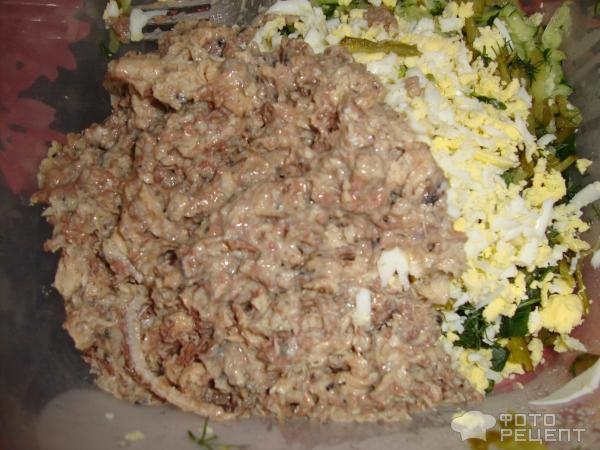 Рецепт: Рулеты из лаваша с начинкой - Беспроигрышный вариант лёгкой закуски.