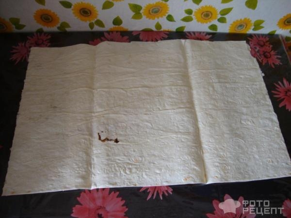 Рецепт: Рулеты из лаваша с начинкой - Беспроигрышный вариант лёгкой закуски.