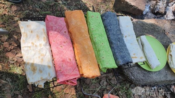 Рецепт: Рулеты из лаваша с начинкой - шаурма на мангале или "если надоел шашлык" Рецепт: Рулеты из лаваша с начинкой - шаурма на мангале или "если надоел шашлык"