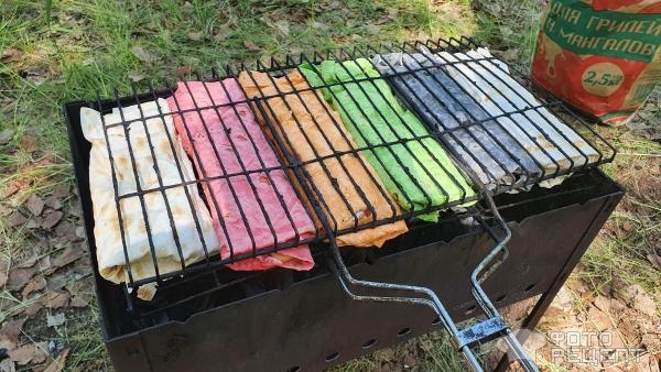 Рецепт: Рулеты из лаваша с начинкой - шаурма на мангале или "если надоел шашлык" Рецепт: Рулеты из лаваша с начинкой - шаурма на мангале или "если надоел шашлык"