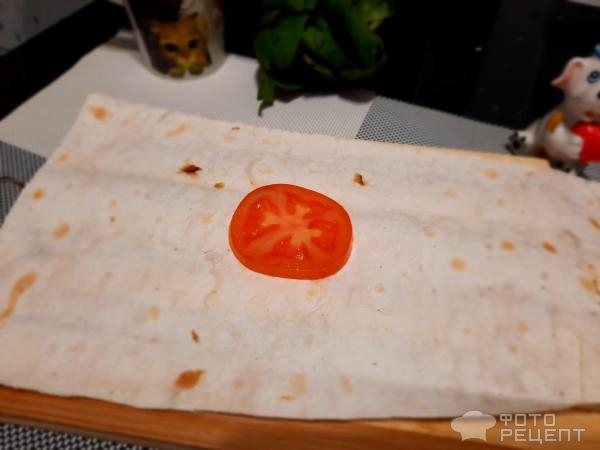 Рецепт: Рыба запеченная в лаваше - Шпинат, филе хека , лаваш!