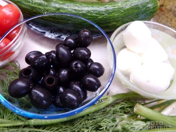 Рецепт: Салат "Греческий" - И почему именно "греческий"?