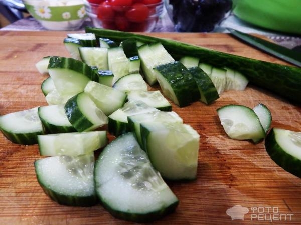 Рецепт: Салат "Греческий" - И почему именно "греческий"?