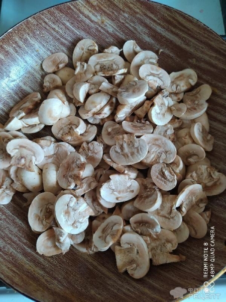 Рецепт: Сырный суп с курицей и шампиньонами - Со шпинатом