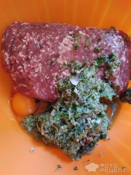 Рецепт: Тефтельки с мятой - в томатном соусе