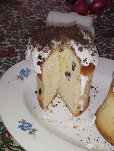 Рецепт: Творожный кулич - ... воздушный, нежный и вкусный ... Рецепт: Творожный кулич - ... воздушный, нежный и вкусный ...