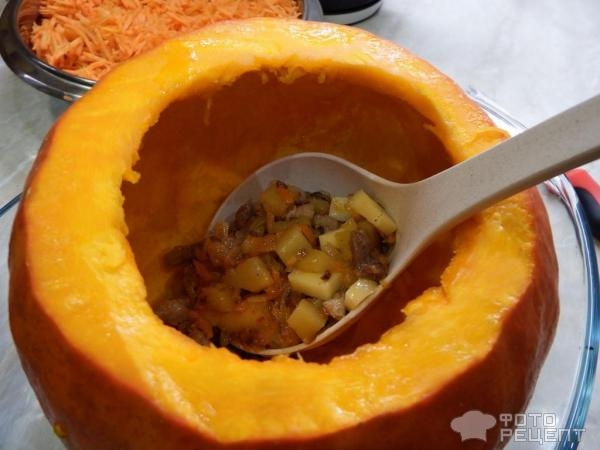 Рецепт: Тыква запеченная - это просто шедевр Рецепт: Тыква запеченная - это просто шедевр