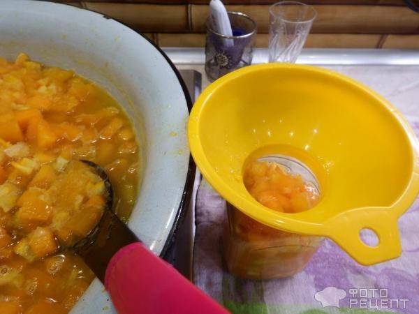 Рецепт: Варенье из тыквы - для пирогов и просто к чаю, тыква как манго