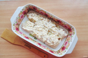 Судак под шубой