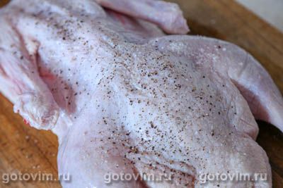 Утка, запеченная в рукаве с глазурью из соевого соуса с медом и апельсиновым соком Утка, запеченная в рукаве с глазурью из соевого соуса с медом и апельсиновым соком