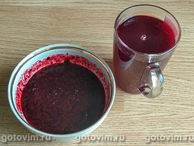 Ягодный щербет со свежей жимолостью Ягодный щербет со свежей жимолостью