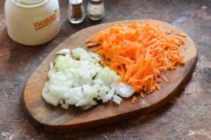 Овощное рагу с рисом и баклажанами