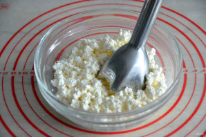 Вареники с творогом и черемшой