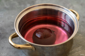 Свекольный крем-суп с фетой Свекольный крем-суп с фетой