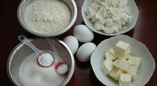 Простой творожный кекс, пошаговый рецепт с фото