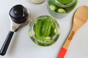 Сладкие маринованные огурцы на зиму