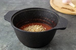 Соус "Ткемали" с грецкими орехами