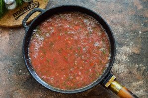 Грузинский томатный соус на зиму