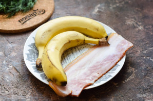 Бананы в беконе