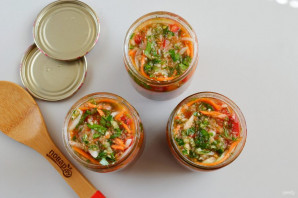 Помидоры по-корейски на зиму Помидоры по-корейски на зиму