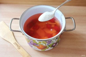 Компот из консервированных фруктов