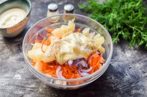 "Коул слоу" с ананасом